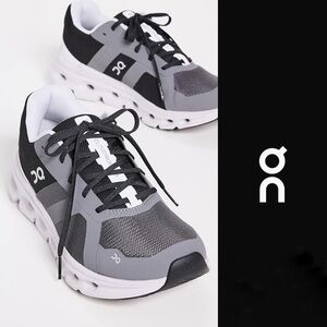 On Running Women's Cloudrunner Sneakers Shoes Trainers Eclipse / Black Size 10.5